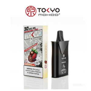 TOKYO MOHOO BOX東京魔盒草莓巧克力無冰電子菸煙彈丨MESH科技升級,12ML大容量、10000口